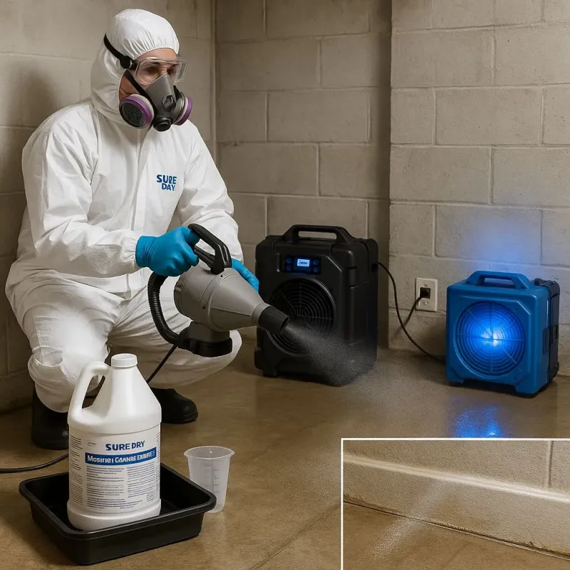 Sanitization and Odor Removal process in Hardy County, WV
